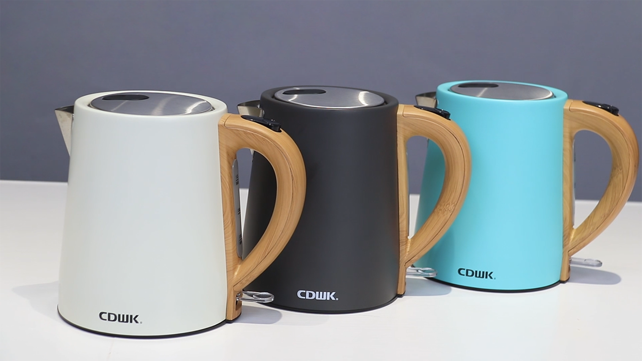新品上市 | CDWK创点高颜值电热水壶，让你爱上喝水的健康水壶！