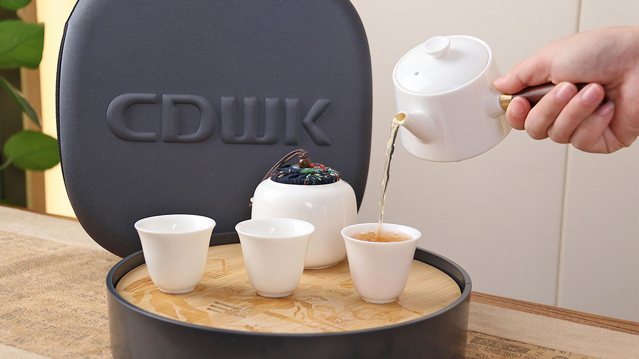 新品上市 | CDWK创点 天行健便携式茶具套装，即提即走的茶道仪式感！